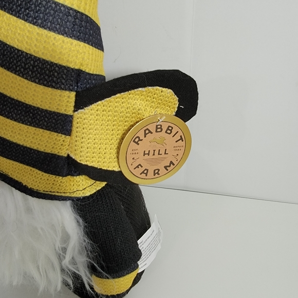 Rabbit Hill Farm Bumblebee Gnome 19" T x 9" W - Picture 4 of 5